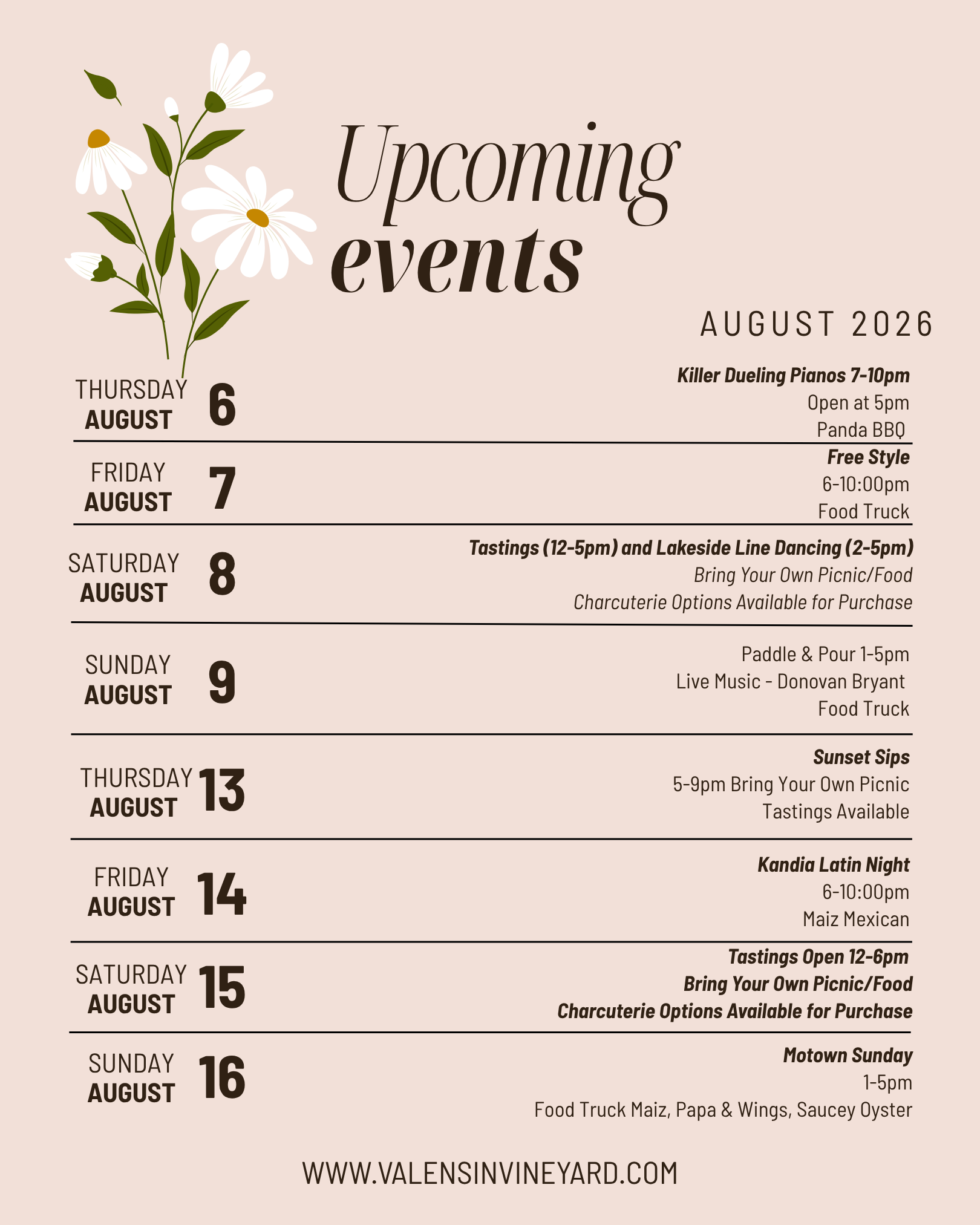 Peach Minimalist Summer Upcoming Events Instagram Post (1)